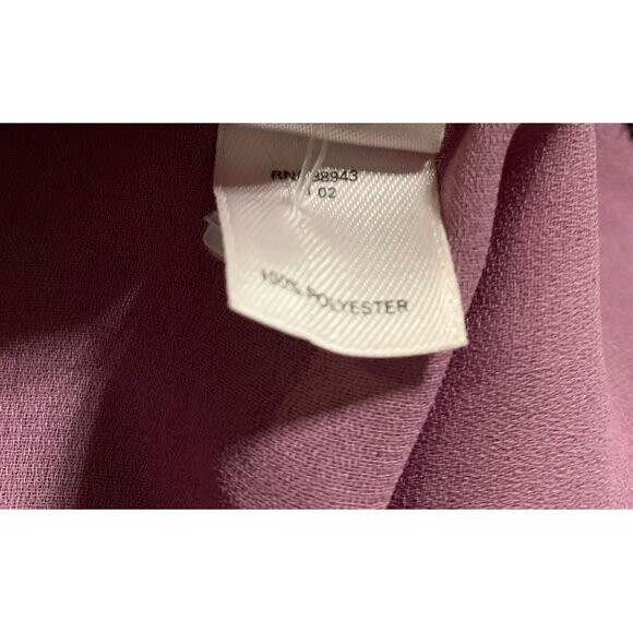 VTG Victorias Secret M Floral Cami Babydoll Top Bottom Set Purple Y2K lace trim - Picture 8 of 8